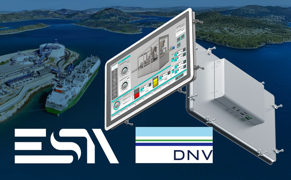 Сертифікат DNV Naval для панелей оператора ESA Lumia HMI