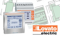 Для проектных менеджеров - чертежи и рисунки электронных мультиметров LOVATO Electric – серии DMG