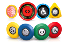 Спеціальні кнопки EAO для транспорту, систем доступу та інформаційних систем